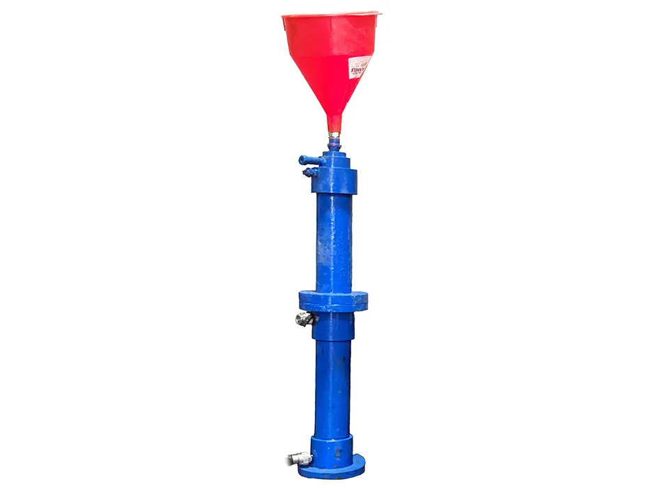 Column supported on grout-filled flat jacks